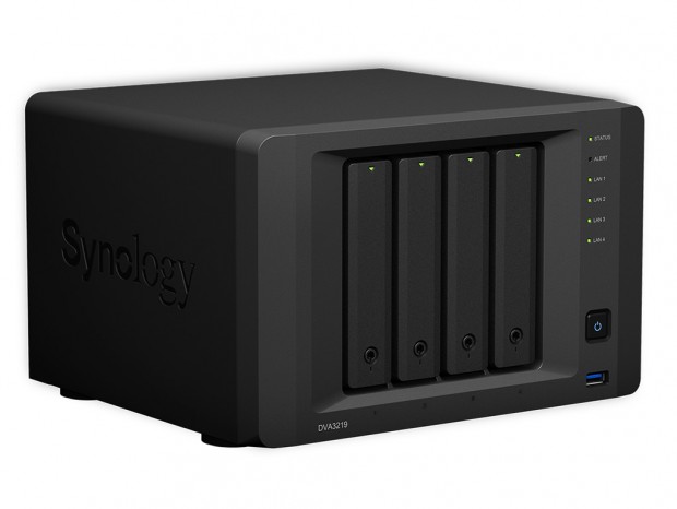 ディープラーニングビデオ分析に特化したNVR、Synology「DVA3219」国内発売