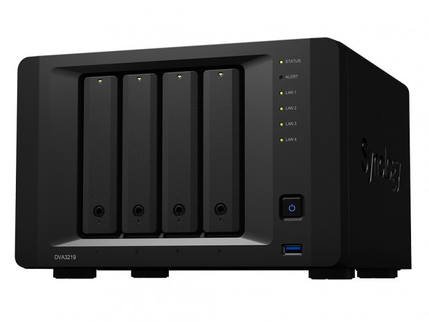 ディープラーニングビデオ分析に特化したNVR、Synology「DVA3219」国内発売