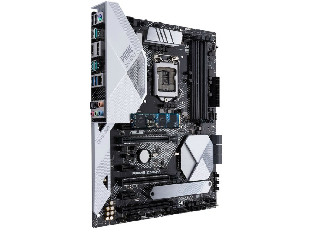 Optane Memory H10を搭載したIntel Z390マザーボード、ASUS 「PRIME