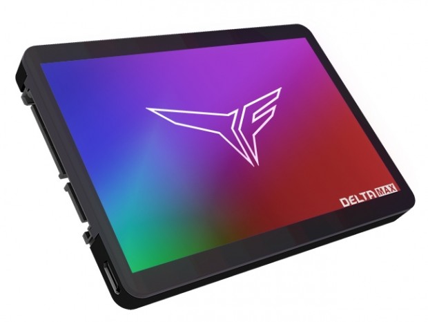 ミラーイルミネーション搭載のSATA3.0 SSD、Team「DELTA MAX SSD」