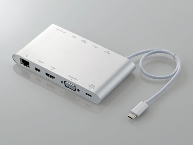 エレコム、USB PD対応のType-Cドッキングステーション計6モデル