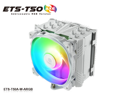 エアグリルを搭載した高性能サイドフロー、ENERMAX「ETS-T50 AXE」にARGBモデル追加