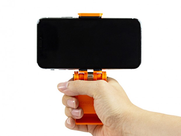 グリップとしても使えるスマホ用「1/4ネジ穴付きモバイルスタンド」が上海問屋から