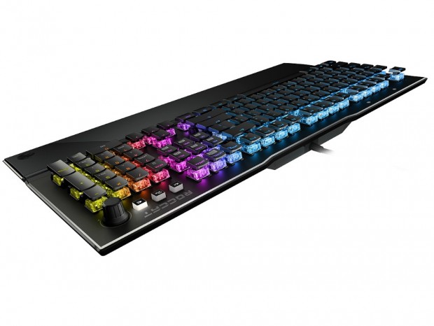 ROCCAT、TITAN赤軸採用のゲーミングキーボード「VULCAN 121 AIMO RED」など3モデル