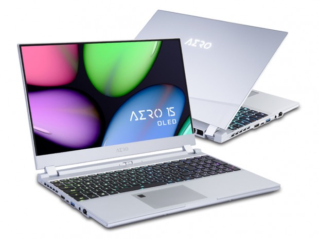 GIGABYTE、4K液晶ノート「AERO 15 OLED」シルバーモデルにアプライド専売モデル追加