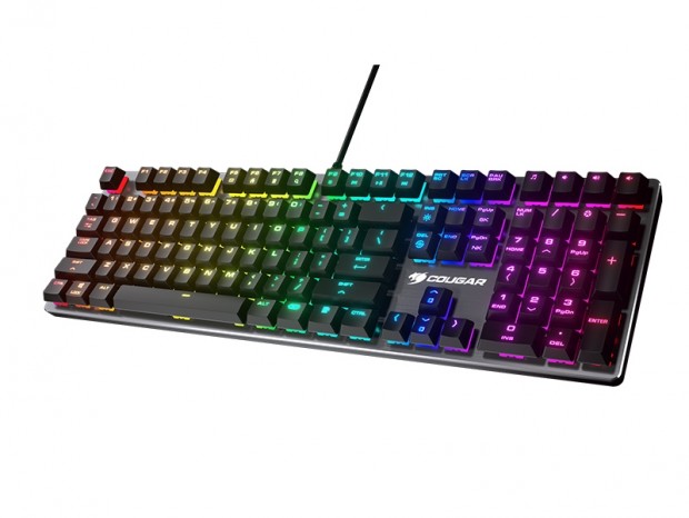COUGAR、独自ロープロスイッチ採用のゲーミングキーボード「VANTAR MX」