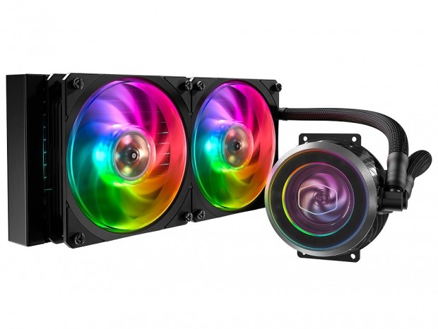 Cooler Master、映えるミラージュポンプ採用水冷「MasterLiquid ML240P Mirage」発売