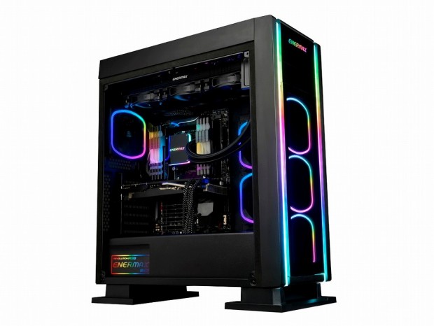 印象的ライン状のARGB搭載ミドルタワー、ENERMAX「SABERAY ADV」に新バージョン