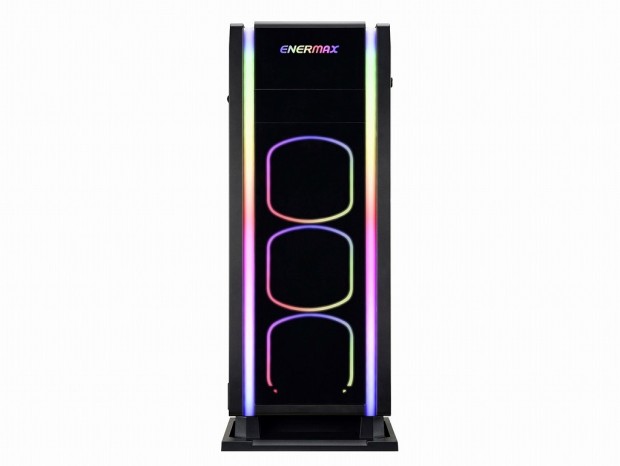 印象的ライン状のARGB搭載ミドルタワー、ENERMAX「SABERAY ADV」に新バージョン
