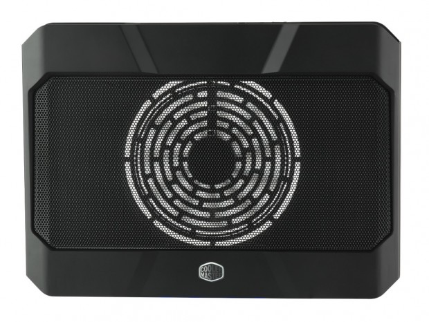 160mm大口径静音ファン搭載のノートPCクーラー、Cooler Master「MasterNotepal X150R」
