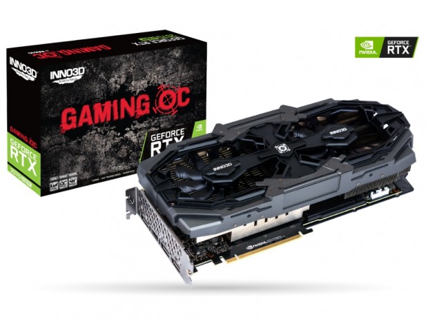 100mmファン×2の大型クーラーを搭載したRTX 2080/2070 SUPERがInno3Dから