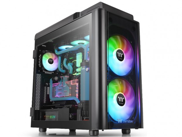 Thermaltakeの強化ガラス採用フルタワー「Level 20 GT ARGB」に新色ブラック登場