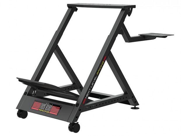 Next Level Racing、頑強かつコンパクトなホイールスタンド「Wheel Stand DD/Racer」