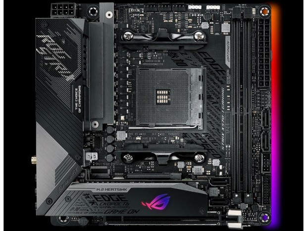 ASUS、X570チップ採用のMini-ITXゲーミングマザー「ROG Strix X570-I Gaming」