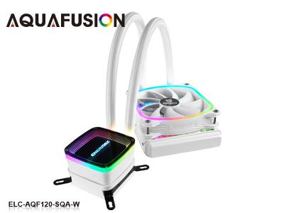 ENERMAXのARGB対応オールインワン水冷、「AQUAFUSION」にホワイトモデル追加