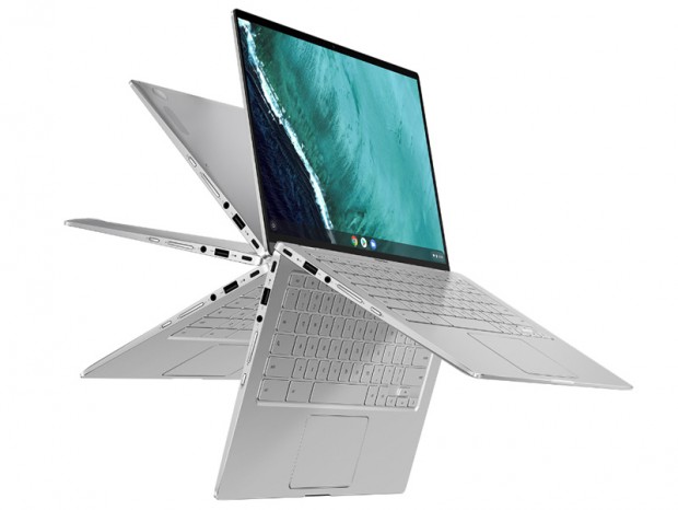 ASUS、Core i5搭載の360°液晶回転フリップタイプ14インチChromebookなど計2種