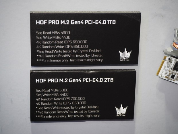 TGS2019：GALAX、白基板と大型ヒートシンク採用のPCIe4.0 SSD「HOF PRO M.2 Gen4」 - エルミタージュ秋葉原