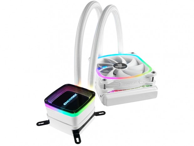 ENERMAX、RGB LED搭載で限定ホワイト色のオールインワン水冷を国内発売