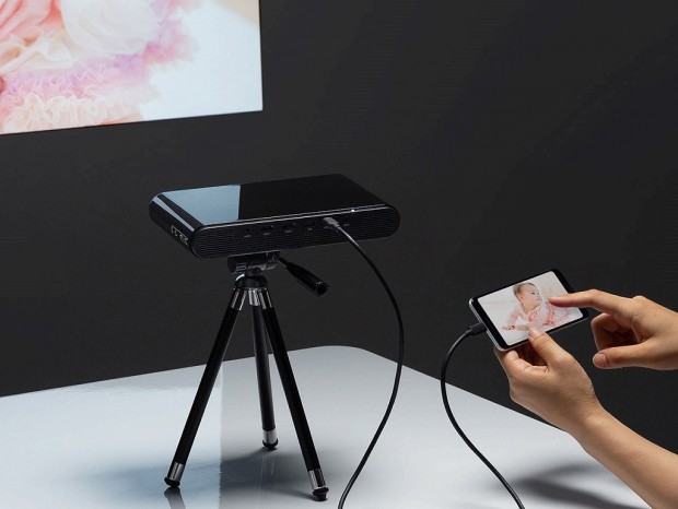サンワサプライ、HDMI＆Type-C対応の高輝度モバイルプロジェクター「PRJ-7」発売