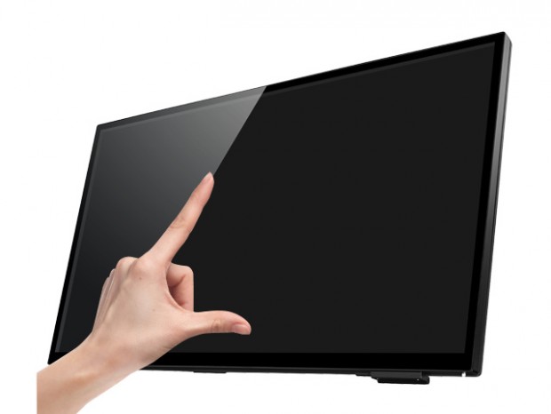 10点マルチタッチ対応の23.8型フルHD液晶、アイ・オー・データ「LCD-MF241FVB-T」