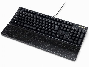 ダイヤテック、流れる銀河のような漆塗りキーボード「漆・銀河」3色を