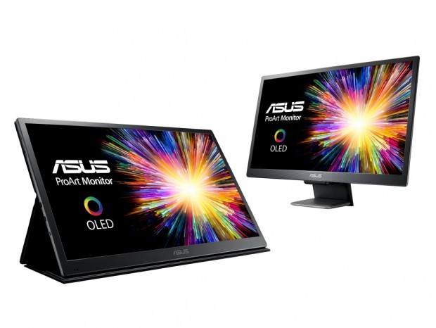 応答速度0.1msの有機EL採用21.6型ポータブルディスプレイ、ASUS「ProArt PQ22UC」発売