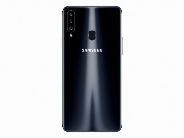 Samsung、3眼カメラとベゼルレス液晶搭載の6.5インチエントリースマホ「Galaxy A20s」