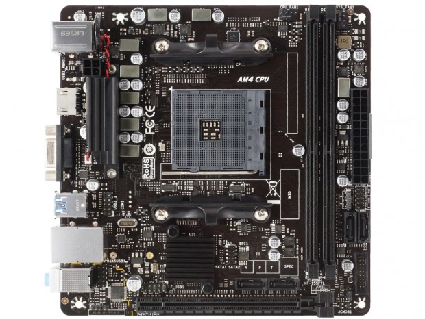 BIOSTAR、AMD X470チップ採用のエントリーMini-ITX「X470NH」