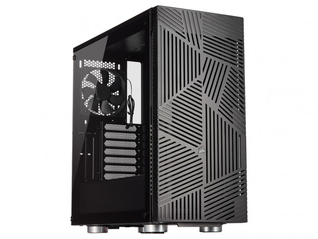 スリット入りでエアフローを高めた、CORSAIR「275R Airflow Tempered Glass」