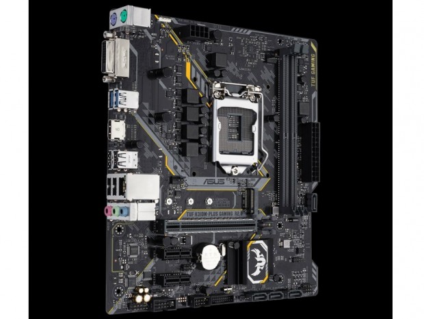Intel H310チップ採用のゲーミングMicroATX、ASUS「TUF H310M-PLUS GAMING R2.0」