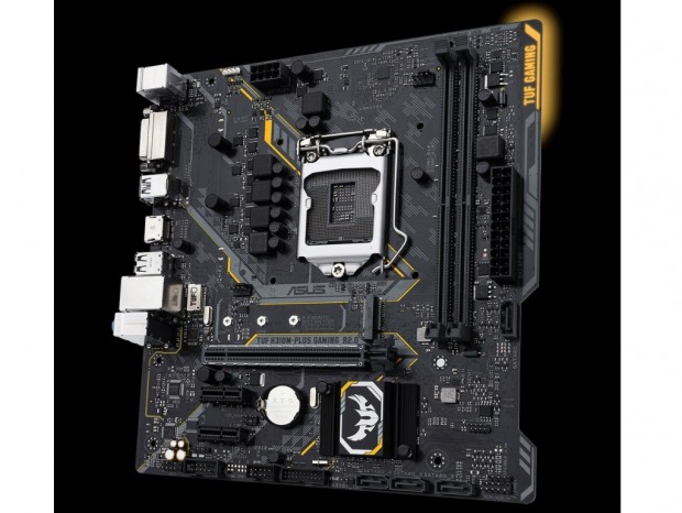 Intel H310チップ採用のゲーミングMicroATX、ASUS「TUF H310M-PLUS GAMING R2.0」