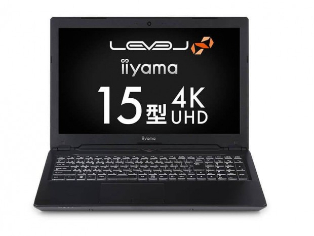 LEVEL∞、GeForce RTX 2060搭載の15.6型4K液晶ゲーミングノートPC計2モデル