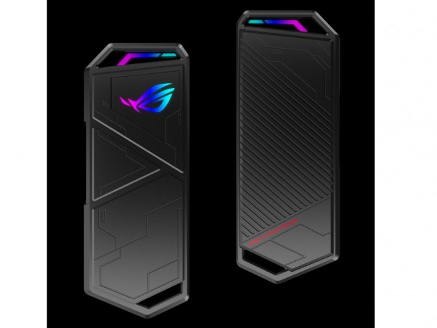 ASUS ROG、USB3.2 Gen.2対応のNVMe M.2 SSDポータブルケース「ROG Strix Arion」