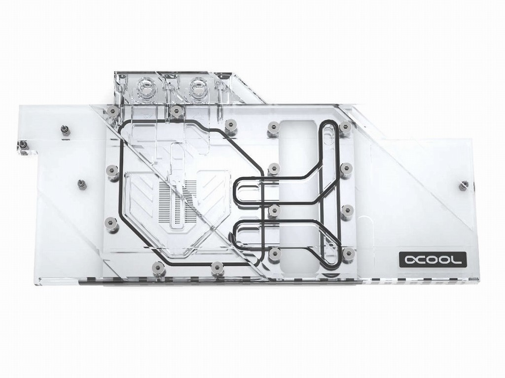 Alphacool Eisblock Aurora Plexi GPX-A AMD Radeon 5700 XT MSI Gaming X