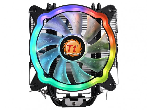U字型ヒートパイプ採用の120mmファン空冷、Thermaltake「UX200 ARGB」国内発売