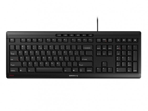 Cherry、静音シザースイッチ搭載のパンタグラフキーボード「CHERRY STREAM」