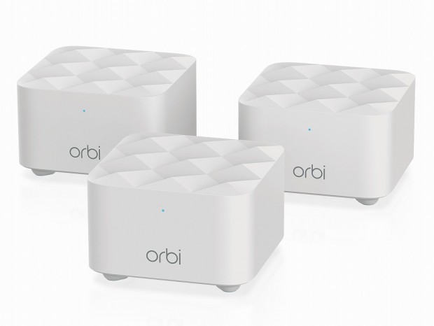 NETGEAR、モダンデザインのメッシュWi-Fiセット「Orbi Dual Band Mesh WiFi System」