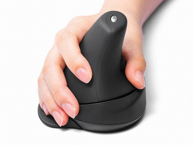 サンワダイレクト、右利き＆左利きを切り替えできるエルゴワイヤレスマウス発売