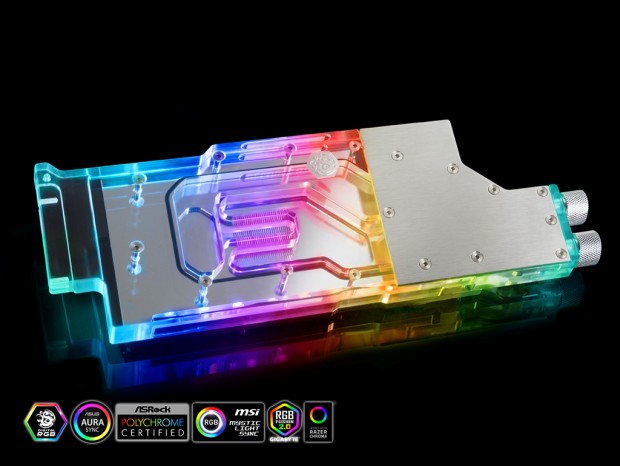 チューブ接続口を側面に配置したRTX 20シリーズ向けウォーターブロックがBitspowerから