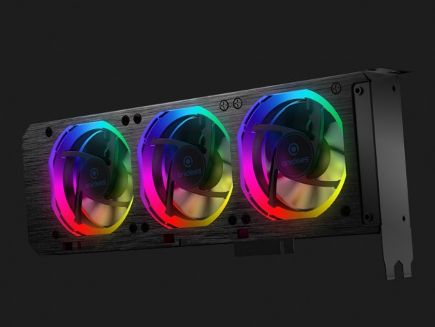 anidees、デュアルリングRGBファンを3基搭載したVGA補助クーラー「RGB VGA COOLER」
