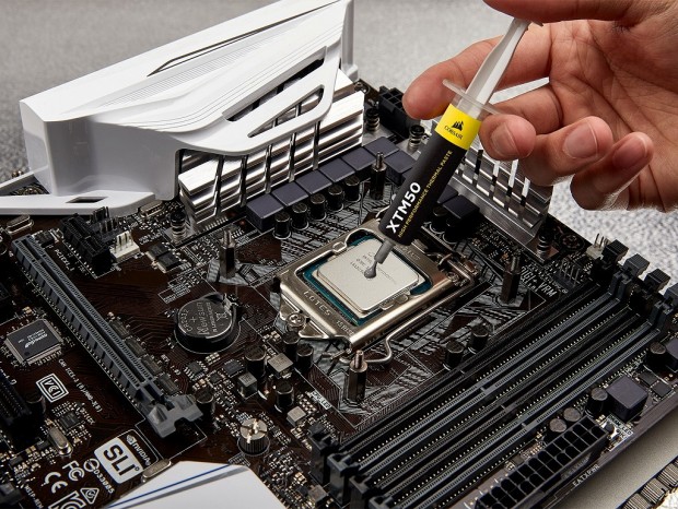 熱抵抗が低く塗りやすい。CORSAIRから酸化亜鉛採用のサーマルグリス「XTM50」