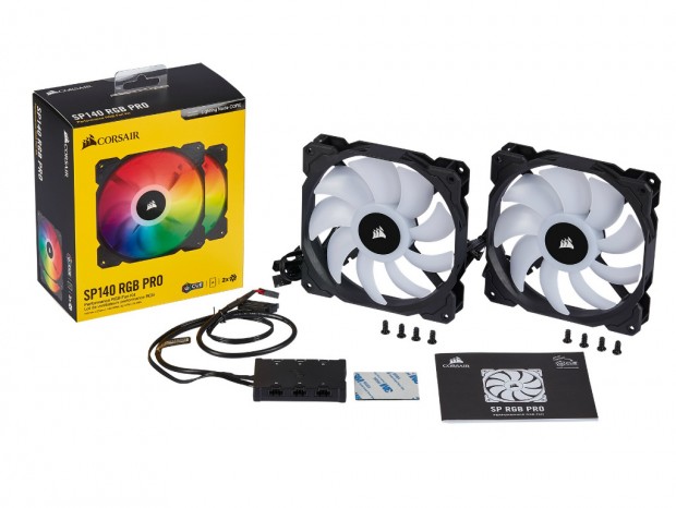 iCUE対応のアドレサブルRGBファン、CORSAIR「iCUE SP RGB PRO」シリーズ