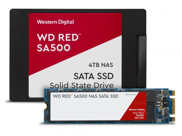 Western Digital、ハイブリッドNASに最適な「WD Red SA500 NAS SATA SSD」29日発売