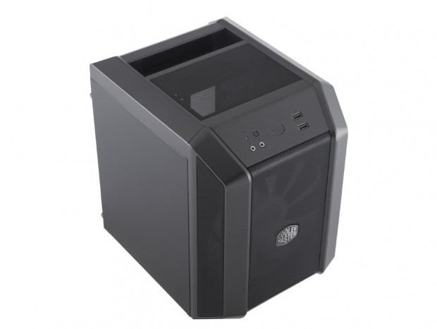手軽に持ち運べる取っ手付きMini-ITXケース、Cooler Master「MasterCase H100」