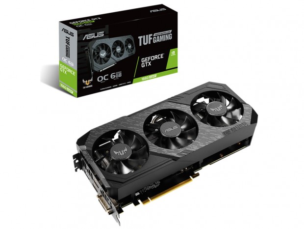 ASUS、GeForce GTX 1660 SUPERのブースト1,860MHz(OC)モデルなど2種