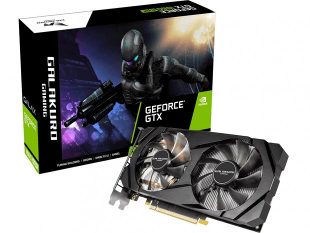デュアルファンクーラー搭載のGTX 1660 SUPERがGALAKURO GAMINGから