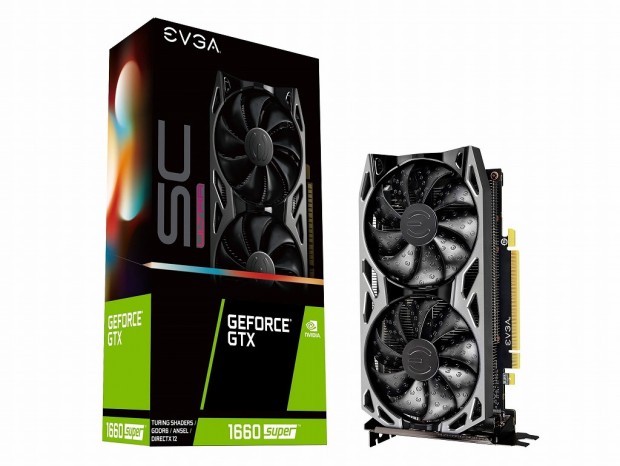 EVGA、デュアルファンクーラー搭載のOC版GeForce GTX 1660 SUPERなど4モデル
