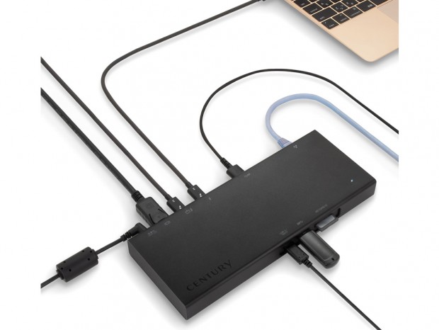 M.2 NVMe SSDが搭載できる、Thunderbolt3接続ドッキングステーション