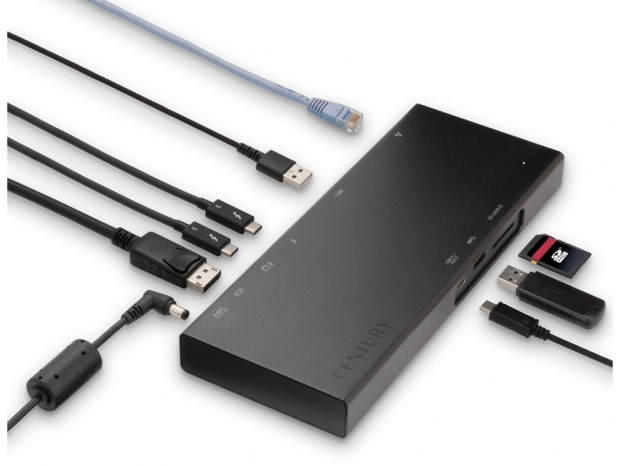 M.2 NVMe SSDが搭載できる、Thunderbolt3接続ドッキングステーション