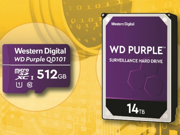 Western Digital、監視カメラ向けHDD「WD Purple」に14TBモデル追加
